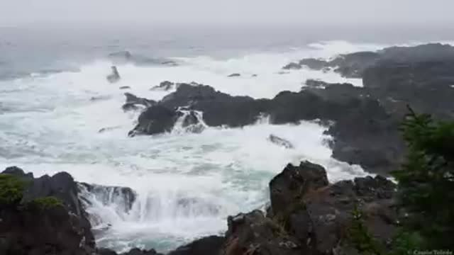 Som relaxante ondas do mar