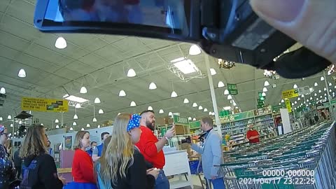 Getting kicked out of Menards in Lansing Michigan for no mask, body cam video