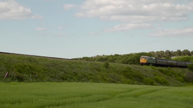 there goes the red train
