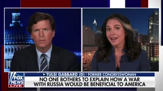 Tulsi Gabbard slams Washington elites for seeing dollar signs when they look at Ukraine