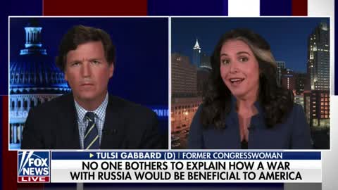 Tulsi Gabbard slams Washington elites for seeing dollar signs when they look at Ukraine