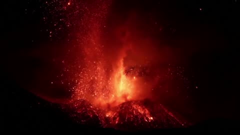 STUNNING ERUPTION