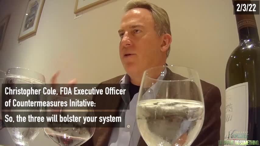 FDA Exec on camera reveals Future COVID Policy "Biden Wants To Inoculate As Many People As Possible