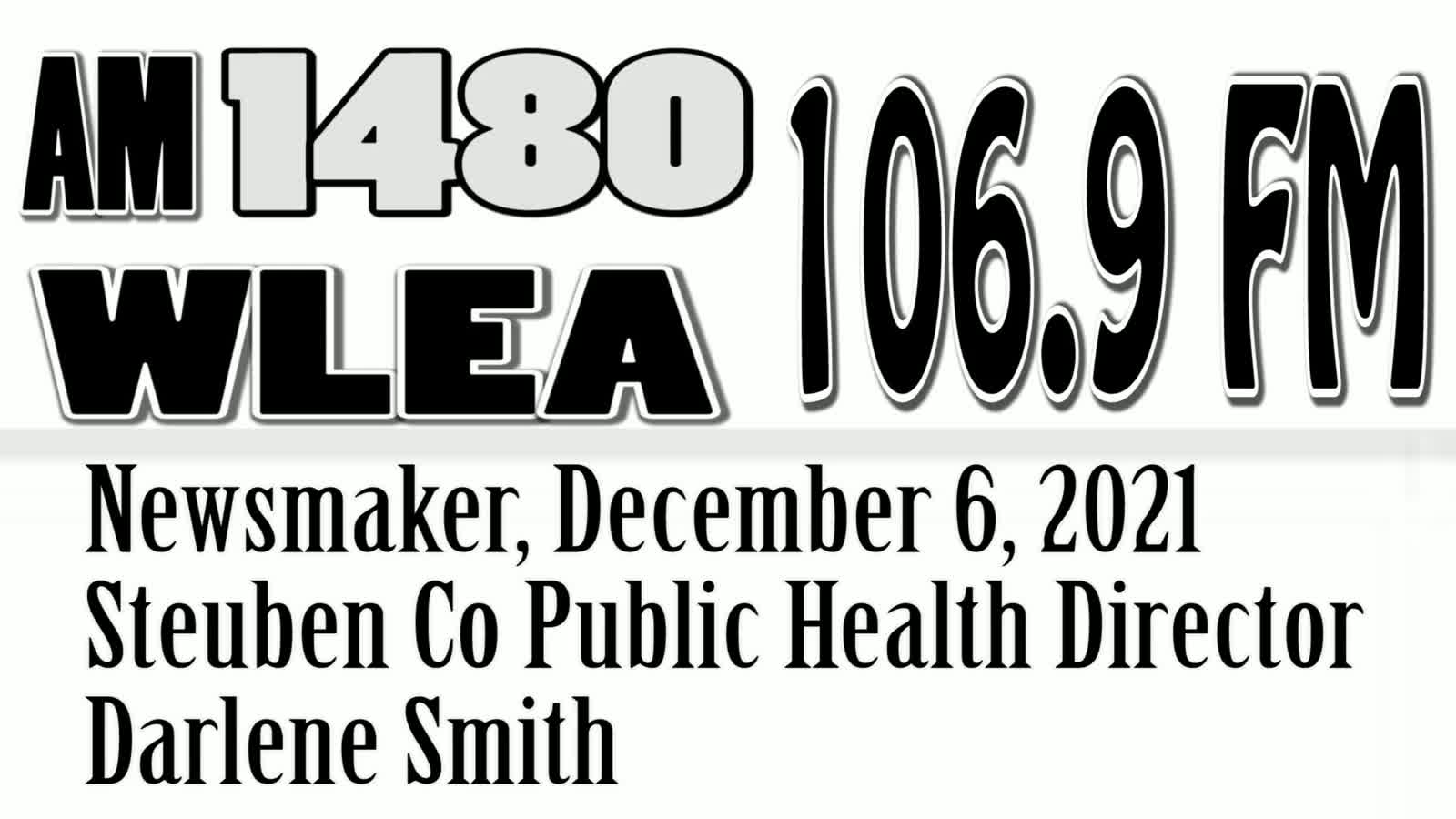 Wlea Newsmaker, December 6, 2021, Darlene Smith