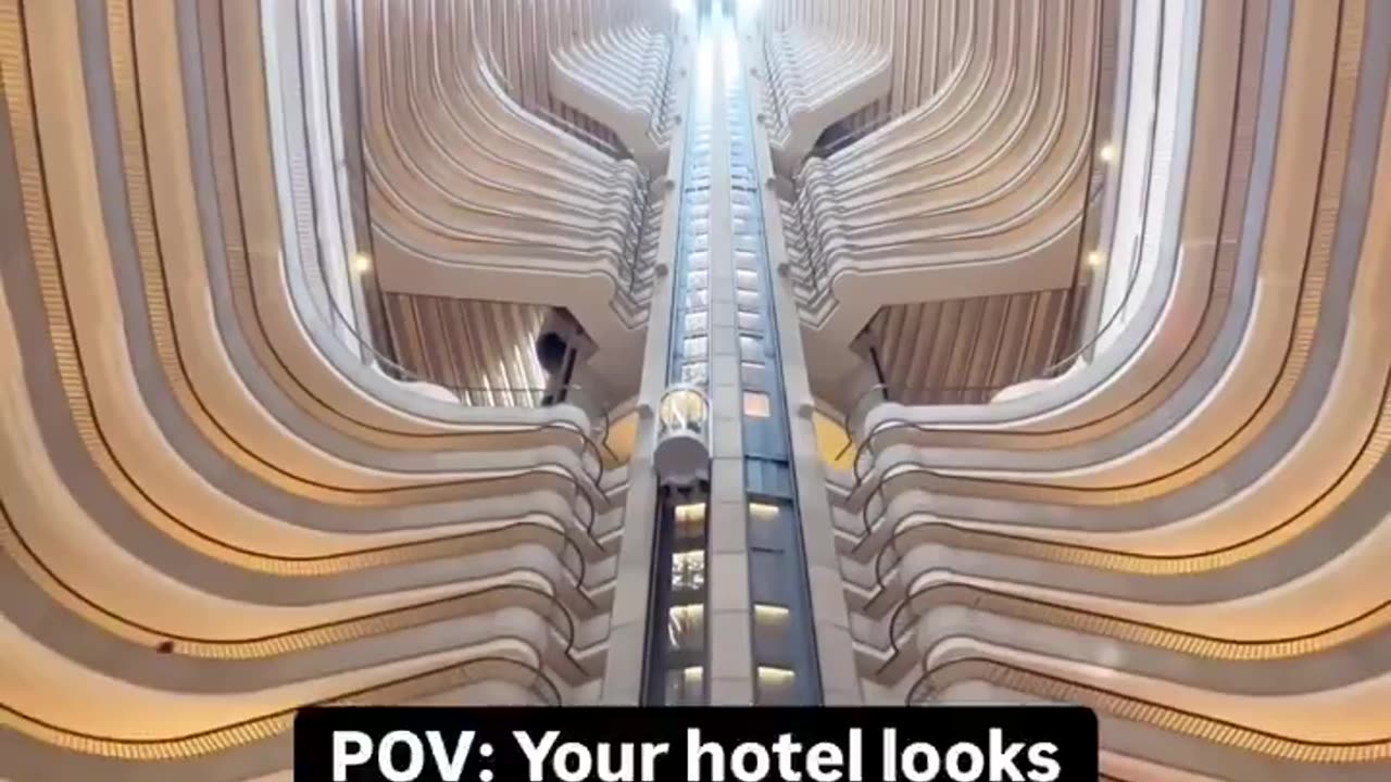 Atlanta Marriott Marquis an architectural marvel! Looks like a spaceship!