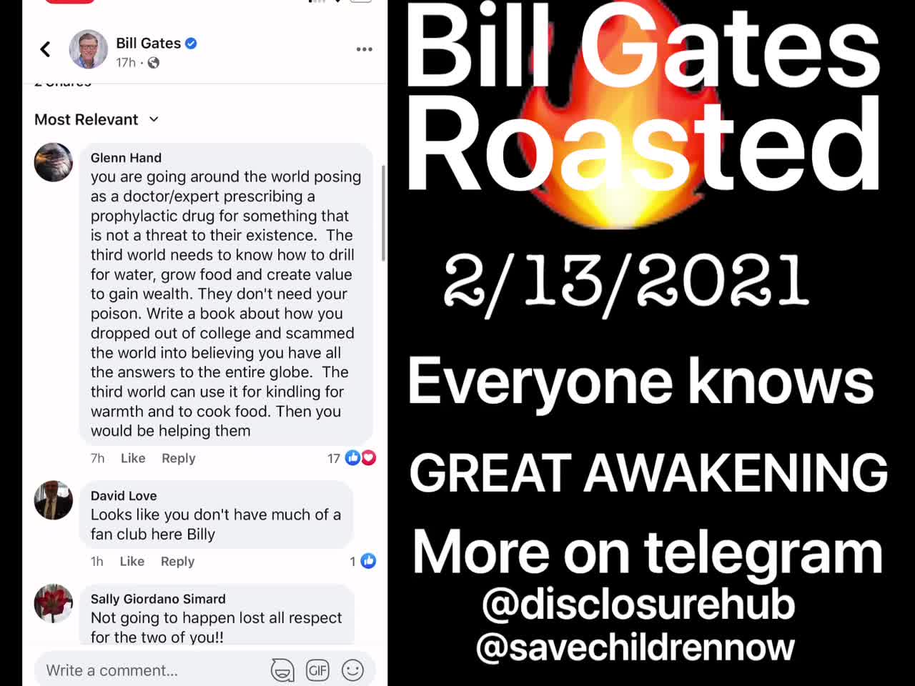 Nobody trusts Bill Gates