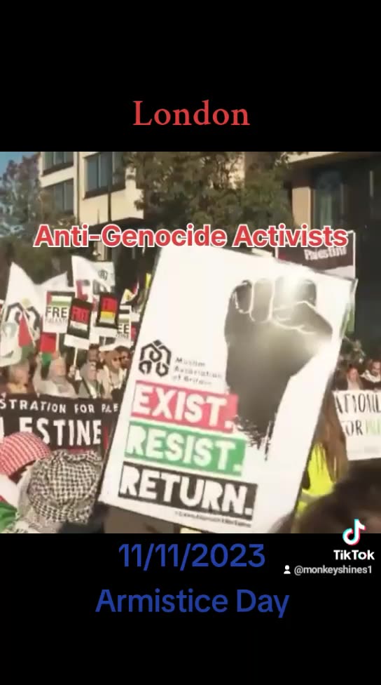 London, England, Palestine, Gaza, Genocide, Anti-Genocide Activists, Protests