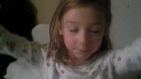 Emma waking up