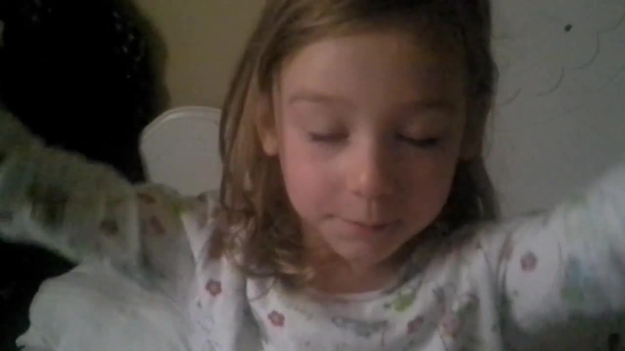 Emma waking up