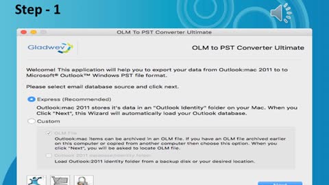 Transferring OLM to PST