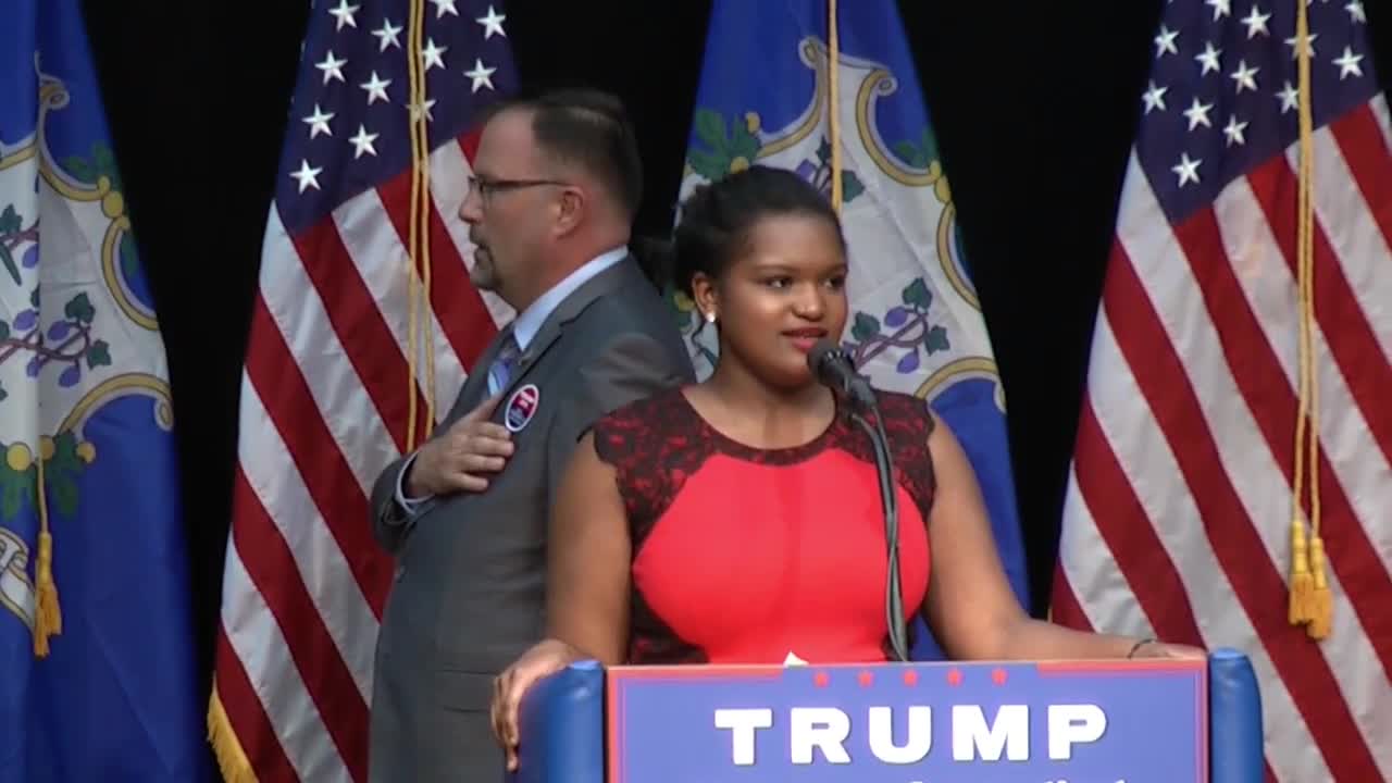 High School Senior Sings the National Anthem