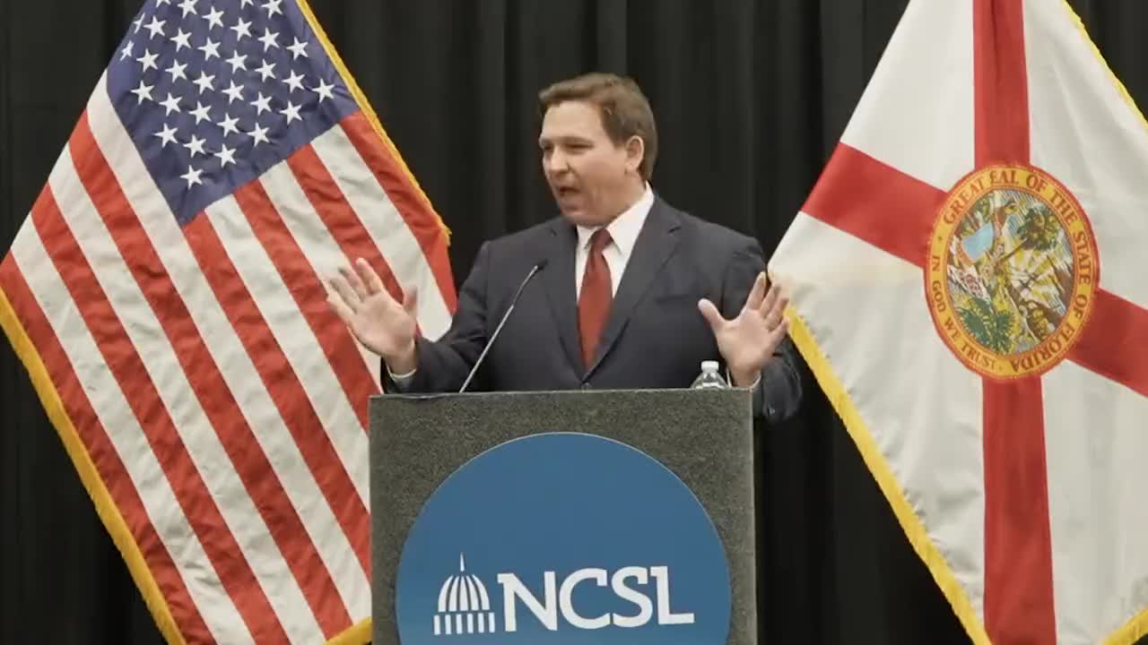 Florida's Gov. DeSantis on corporate media: "People not gonna be gaslit anymore."