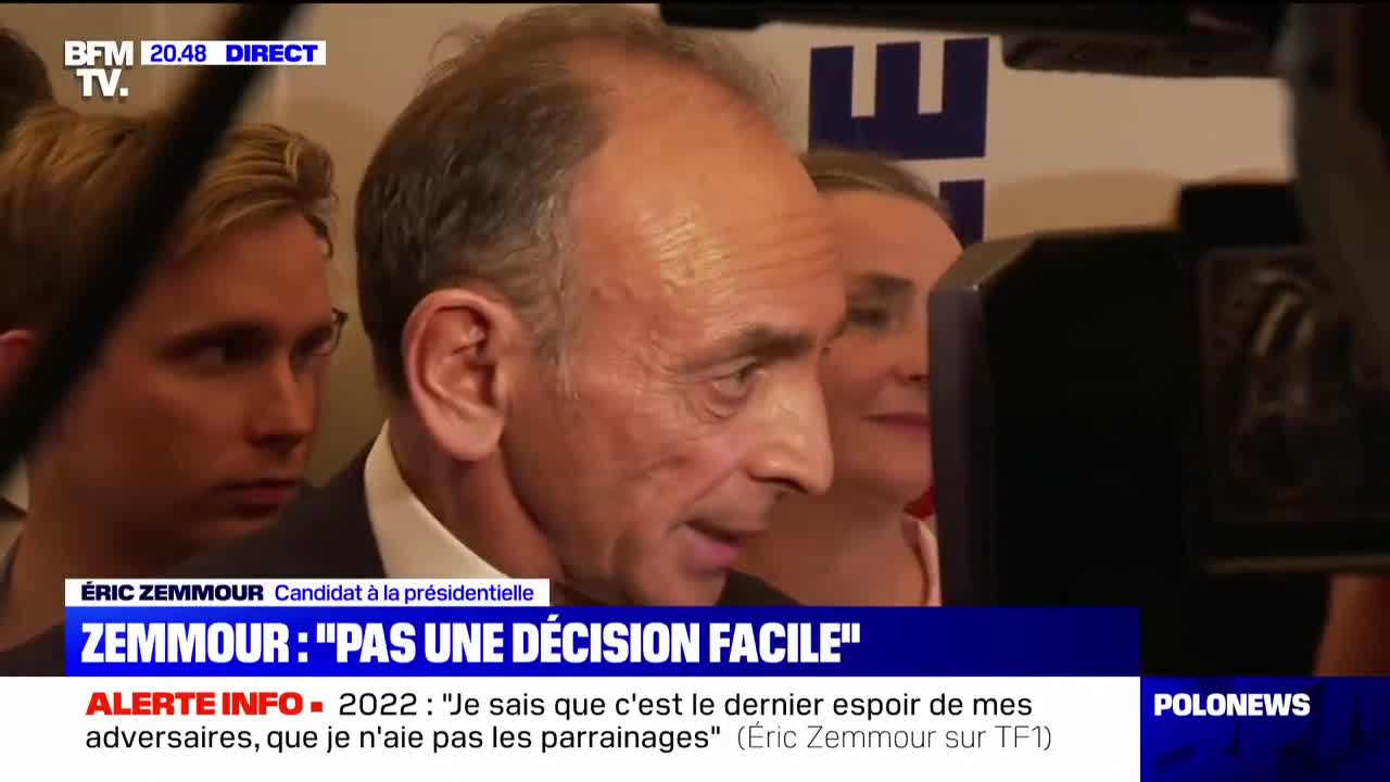 "C'était une interview d'un procureur": Éric Zemmour s'en prend à Gilles Bouleau