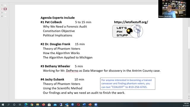 Election Integrity, 2020 Election, MIGOP State Committee Invited