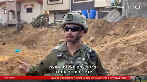 🇮🇱🇵🇸 Report from an Israeli TV channel about the fighting in the Gaza Strip.