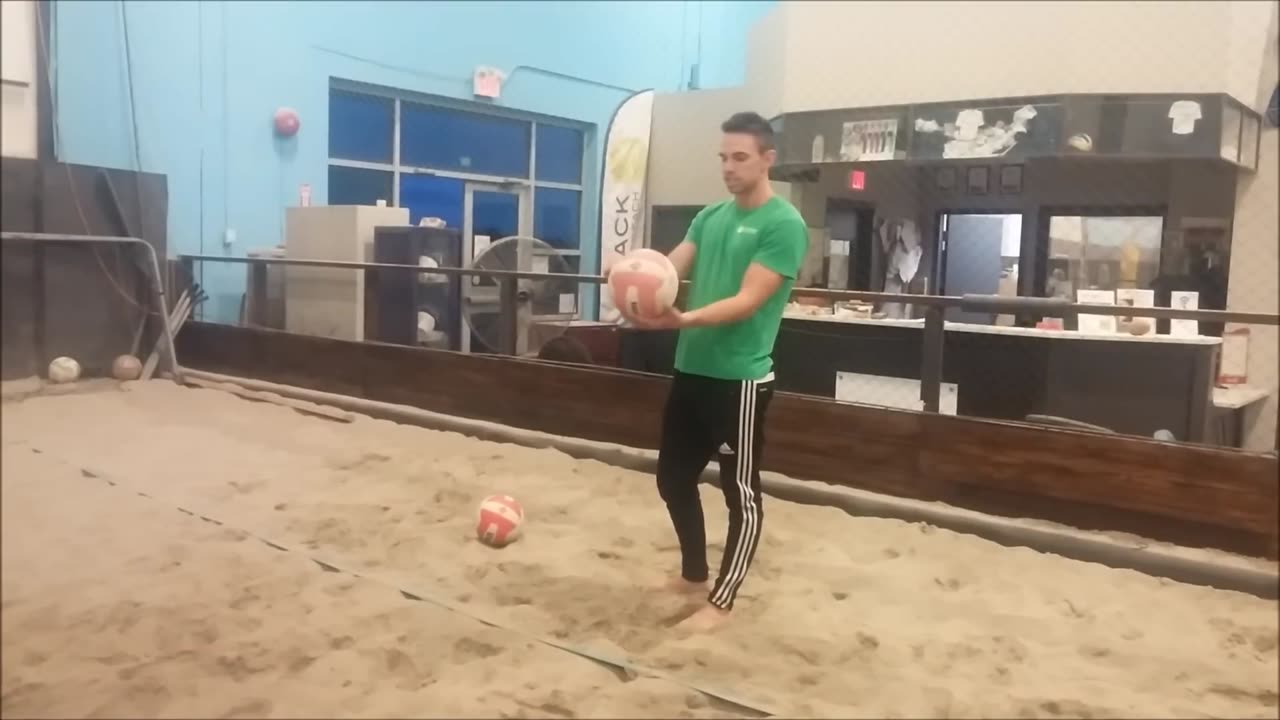 How to Skyball Serve in Beach Volleyball