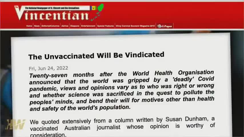THE HIGHWIRE - The Unvaccinated Will Be Vindicated - July17th 2022