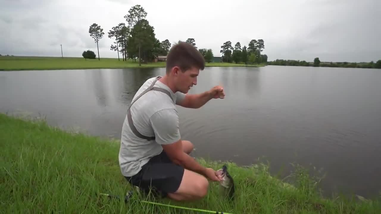 Bank Fishing For Bass