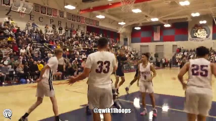 BRONNY JAMES GETS OUT OF HAND IN HIS FIRST GAME AS A JUNIOR