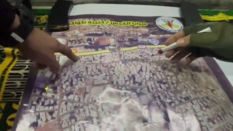 Al-Quds Brigades (PIJ) targeting Zionist buses and jeeps in Tulkarm, 7 December 2024