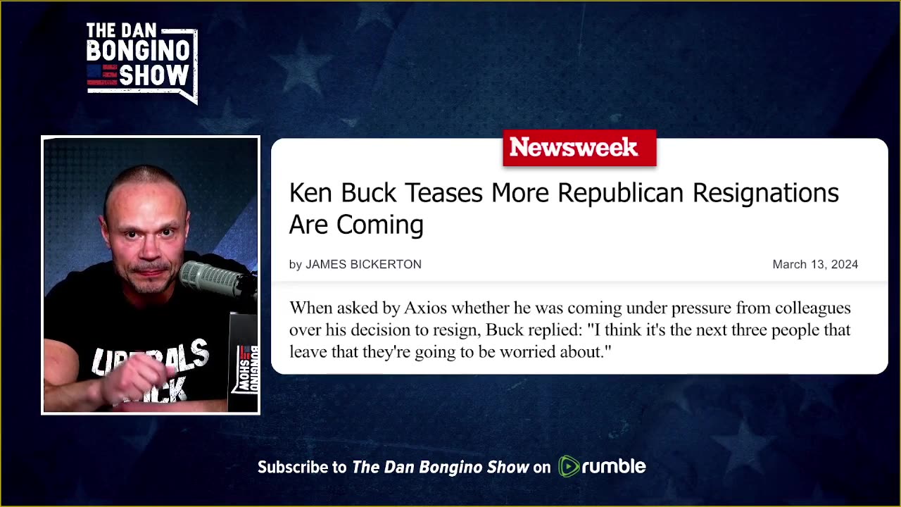 Bongino - The Real Reason Ken Buck Resigned