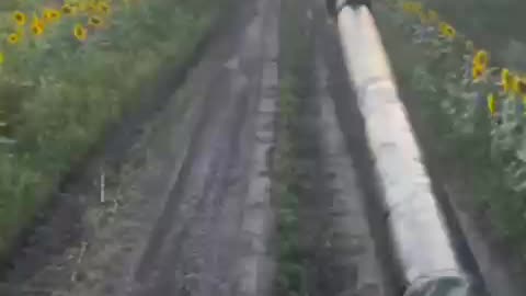 Footage from Ukrainian Tank Crew