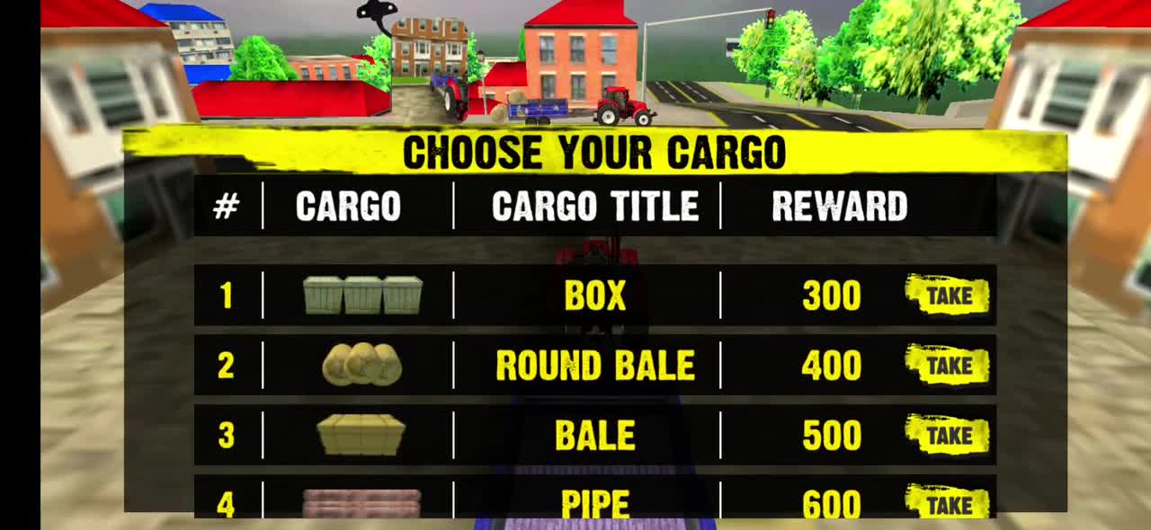 Real Tractor Trolley Cargo Farming Simulation Game _ Android Gameplay