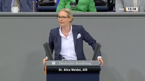 Merz stinksauer: Alice Weidel rechnet knallhart mit der CDU ab! - AfD-Fraktion im Bundestag