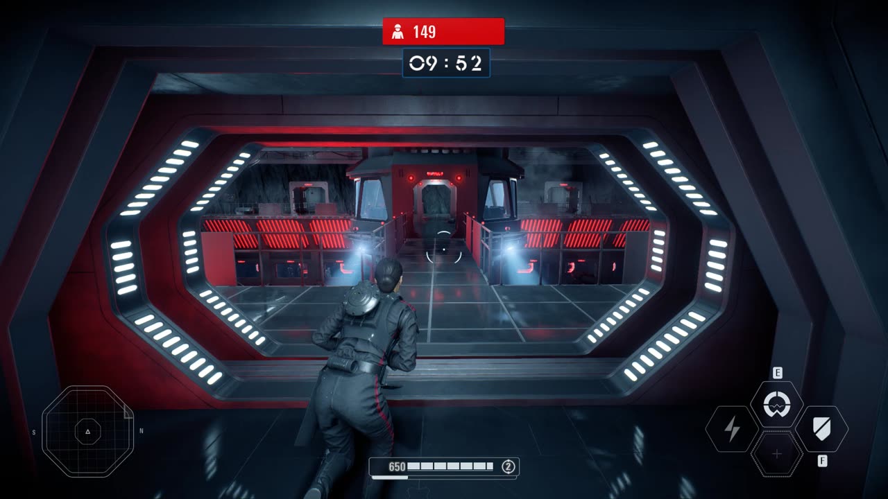 Star Wars Battlefront II (2017): Arcade Onslaught Iden Versio Starkiller Base Gameplay