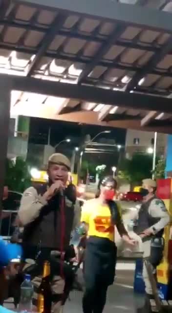 Someone in Brazil called the police