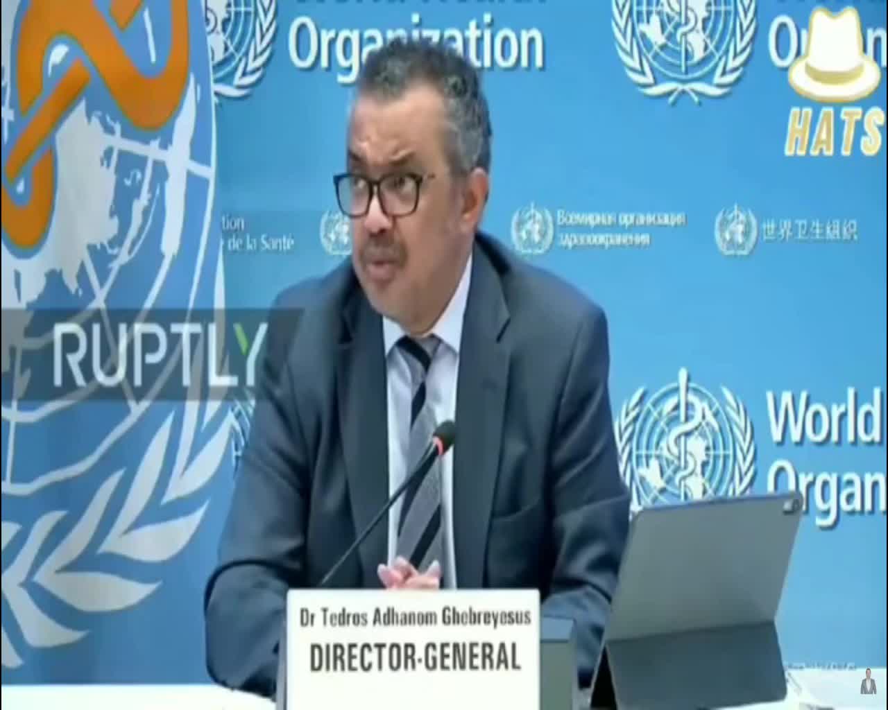 WHO DR TEDROS ADMITS BOOSTERS BEING USED TO KILL CHILDREN