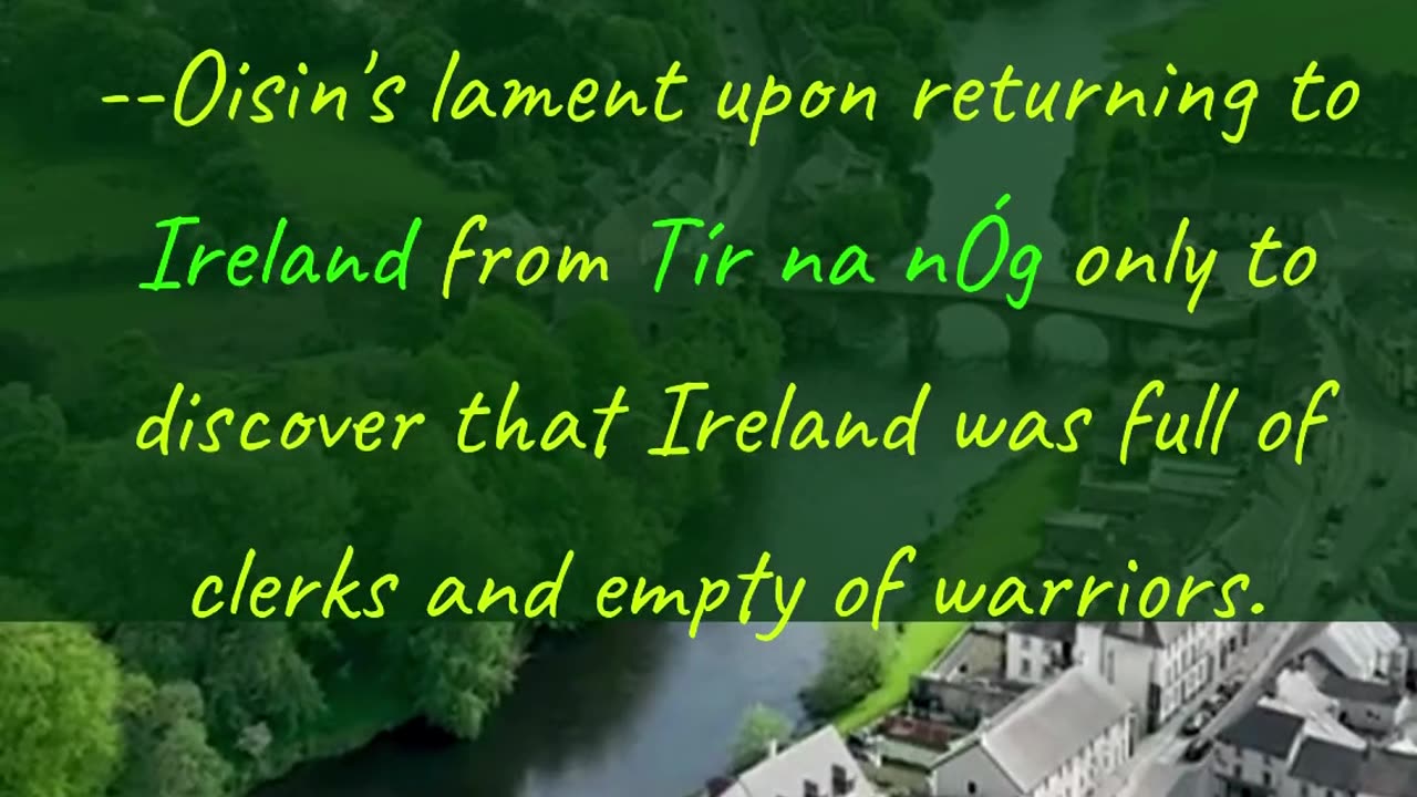 Oisin's Lament