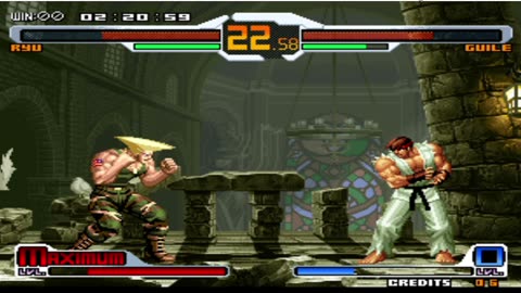 Ryu vs Guile