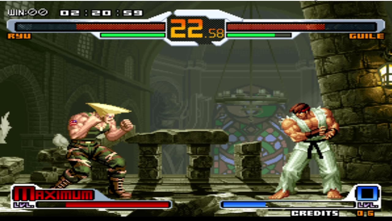 Ryu vs Guile