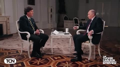 Tucker Asks Putin: Who Blew Up Nord Stream?