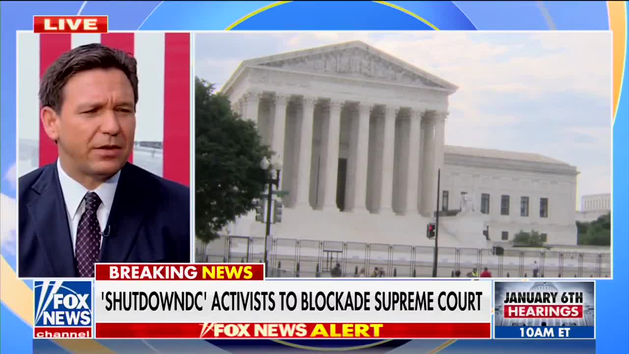 DeSantis UNLOADS on unhinged leftists attacking pro-life justices over abortion stance: