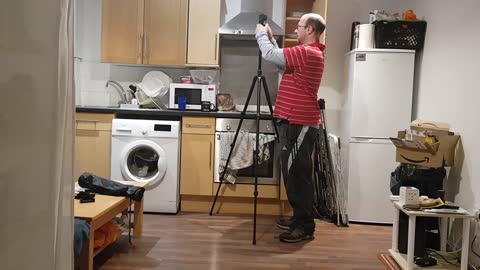 How high the tripod is
