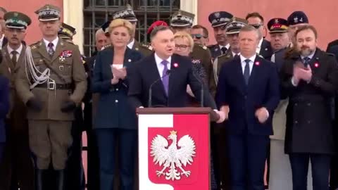 Przemowa kłamcy numer jeden, hańba w stylu Mychajło Duda Hromenko (przeklnijcie tego sqrwegosyna!)