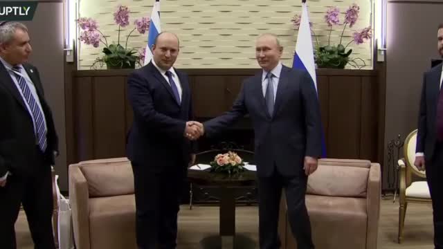 Russian-Israeli leaders meet for first time: