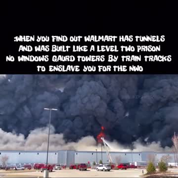 Walmart on fire