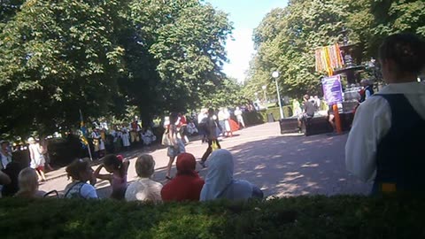 Europeade folkdansfestival, Helsingborg 6 Aug. 2015