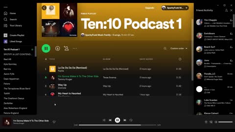 Tommy Kruger - Sparky Music - Ten:10 Podcast Ep 1