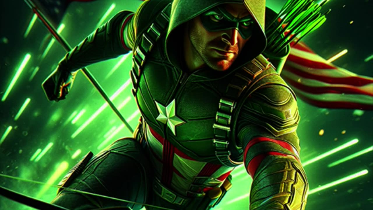 Digital AI art is getting shockingly good! Check this out! Part 5 - Green Arrow.