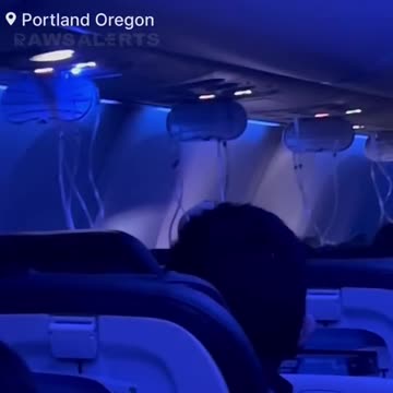 Alaska airline blown window and seat 😱😱😱