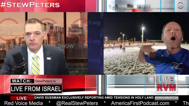 LIVE FROM ISRAEL! Man in Tel Aviv Says "Eventually Truth Will Win" Exposes Lies About "Genocide"