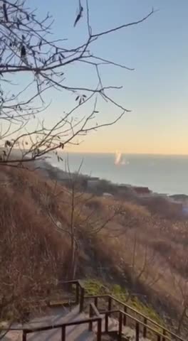 Artillery Fire Near Odessa Coast