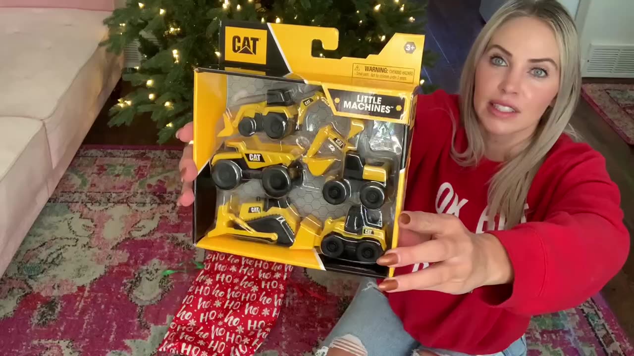 CAT Construction Little Machines 5pk Truck Toy Set,