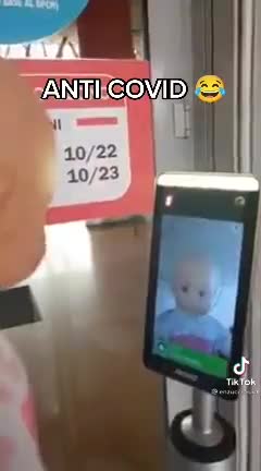 Italy - a citizen have cracked the face recognition process with his daughter's baby doll