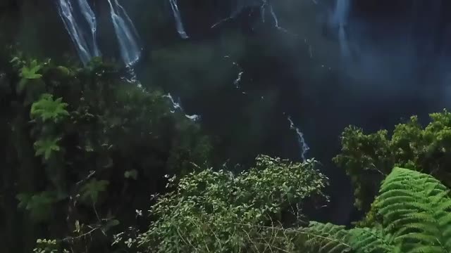 Tumpak Sewu Waterfall, Lumajang Indonesia..❤️What a wonderful place!