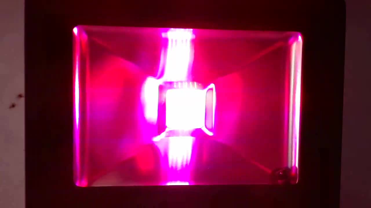 RGB spotlight at work